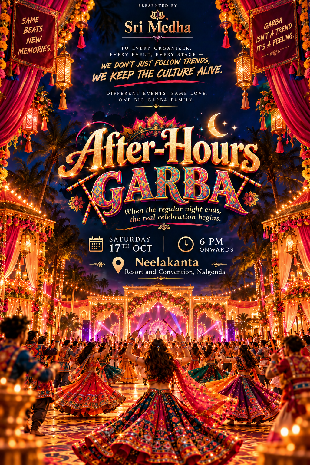 After-Hours Garba poster
